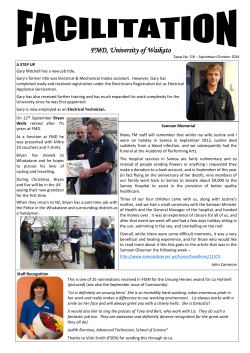 Facilitation Issue no 118 - September/October 2014