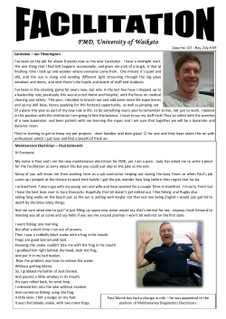 Facilitation Issue no 122 - May-July 2015