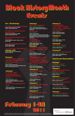 Black History Month 2011