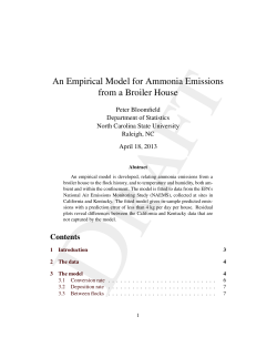 Draft report