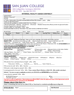 Internal Request Form