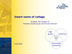 College Visit Template
