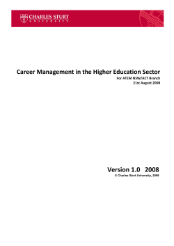 Career Management
