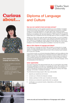 Studying a diploma overseas