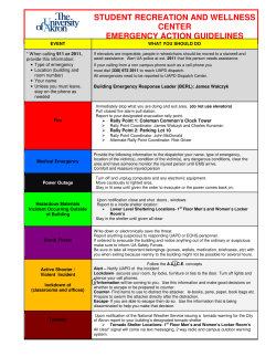 SRWC - Student Rec and Wellness Center