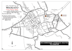 Campus Approach map