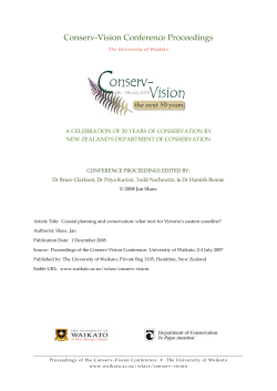 Coastal planning and conservation: what next for Victoria's Eastern coastline?