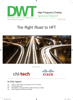 Pobierz plik PDF: Rozwi�zania do obs�ugi transakcji gie�dowych wysokiej cz�stotliwo�ci (HFT)