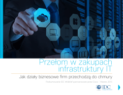 Przełom w zakupach infrastruktury IT (PDF - 954 KB)