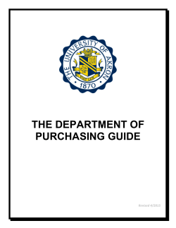 Purchasing Guide