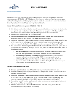 step-by-step guide to retirement