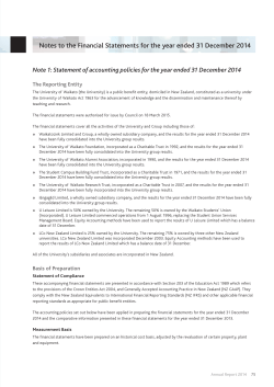 23. Notes to the Financial Statements