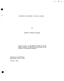 Narayana, T.V.; (1953)Sequential procedures in probit analysis." (Air Research and Dev. Command)