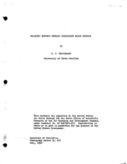S.S. Shrikhande; (1958)Relation Between Certain Incomplete Block Designs."