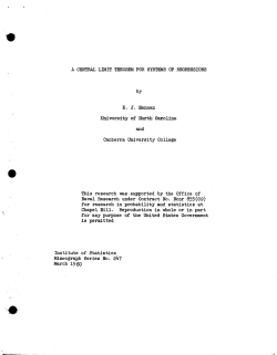 Hannon, E.J.; (1960)A central limit theorem for systems of regression."