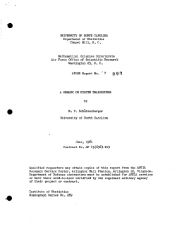 Schutzenberger, M. P.; (1961)A remark on finite transducers." Air Force.