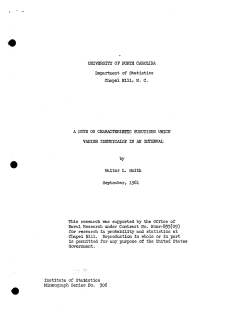 Smith, W.L.; (1961)A note on characteristic functions which vanish identically in an interval."
