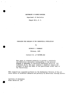 Potthoff, R.F.; (1962)Comparing the medians of the symmetrical populations."