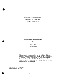 Page, E.S.; (1963)A note on assigment problems."