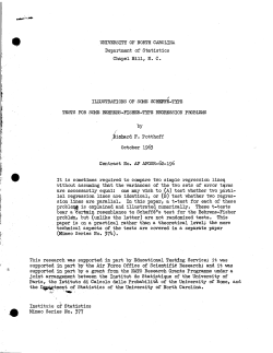 Potthoff, R.F.; (1963)Illustrations of some Scheffe-type tests for some Behrens-Fisher type regression problems."