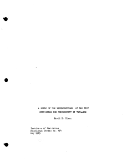 Nixon, D.E.; (1965)A study of the distributions of two test statistics for periodicity in variance."