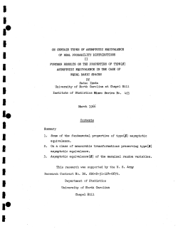 Ikeda, S.; (1966)On certain types of asymptotic equivalents of real probability distributions. II. Further results on the properties of type (Script S) asymptotic equivalents in the case of equal basic spaces."