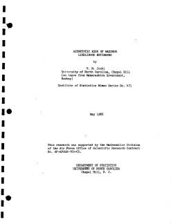 Joshi, V.M.; (1966). "Asymptotic risk of maximum likelihood estimates."