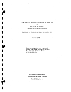 Piserchia, P.V.; (1967)Some results of rotatable designs or order two."