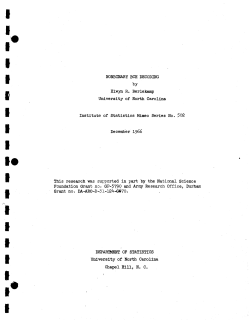 Berlekamp, E.R.; (1966)Non-binary BCH decoding."