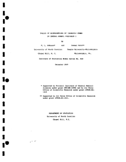 Johnson, N.L. and Samuel Kotz; (1967)Tables of the distribution of quadratic forms and central normal variables, I."