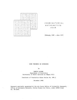 Aigner, Martin; (1968)Some theorems on covering."