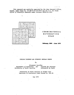 Carriere, E.; (1970)Steiner trieders and strongly regular graphs."