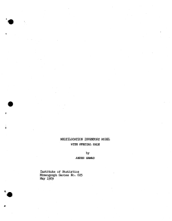 Samad, Abdus; (1969)Multilocation inventory model with special sale."