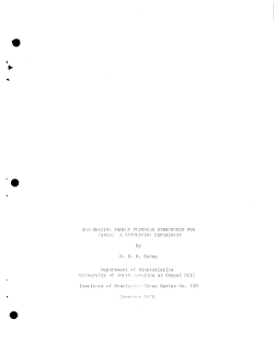 Sarma, R.S.; (1970)Alternative family planning strategies for India; a simulation experiment." Thesis.