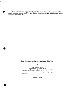 Baker, C.R.; (1971)Joint measures and cross-covariance operators."