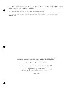Johnson, N.L. and Kotz, S.; (1972)Extended and multivariate Tukey lambda distributions."