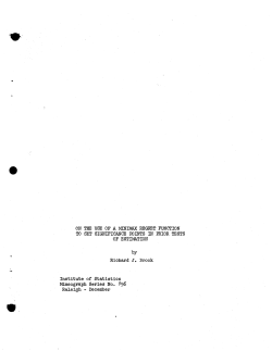 Brook, R.J.On the use of a minimax regret function to set significance points in prior tests of estimation." Thesis.