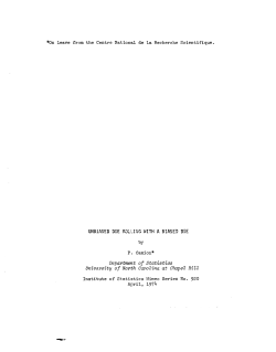 Camion, P.; (1974).Unbiased die rolling with a biased die."
