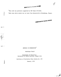 Foata, D.; (1975)Studies in enumeration."