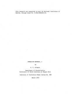 Grimson, R. C.; (1975).Simulation methods, I."