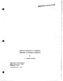 Gallant, A.R.; (1978). Revised April, 1978.Explicit Estimators of Parametric Functions in Nonlinear Regression."