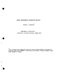 Johnston, G.J.Smooth Nonparametric Regression Analysis."