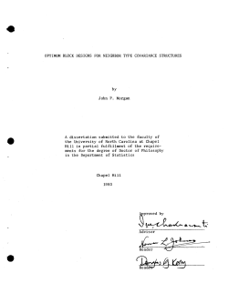Morgan, John P.; (1983)Optimum Block Designs for Neighbor Type Covariance Structures."