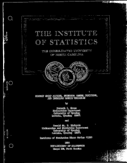 Gross, Kenneth I. and Richards, Donald St.P.; (1984).Compact Group Actions, Spherical Bessel Functions, and Invariant Random Variables."