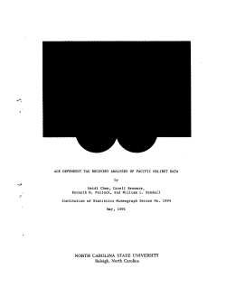 Chen, Heidi, Brownie, C., Pollock, K. H. and Kendall, W. L.; (1991)Age Dependent Tag Recovery Analyses of Pacific Halibut Data."