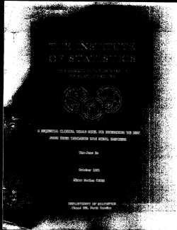 Ko, Wen-Jene; (1991)A Sequential Clinical Trials Model for Determiing the Best Among Three Treatments with Normal Responses."