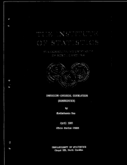Das, Shubhabrara; (1993).Restriacted Canonical Correlations." (dissertation)