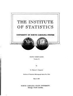 Gumpertz, Marcia L.; (1992)NLINVC User's Guide: Version 1b."