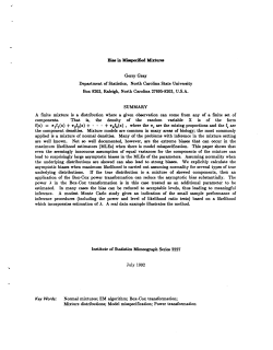 Gray, Gerry; (1992)Bias in Misspecified Mixtures."