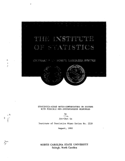 Lu, Jye-Chyi.; (1992)Statistics-Aided Batch-Compensators on Systems with Possible Non-Instantaneous Responses."